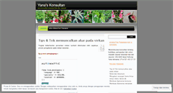 Desktop Screenshot of konsultantanaman.wordpress.com
