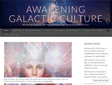 Tablet Screenshot of galacticculture.wordpress.com