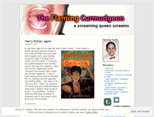 Tablet Screenshot of flamingcurmudgeon.wordpress.com