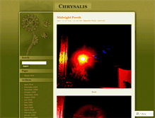 Tablet Screenshot of chrissnively.wordpress.com