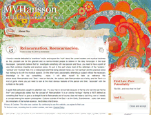 Tablet Screenshot of mvhansson.wordpress.com