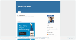 Desktop Screenshot of networkednews.wordpress.com