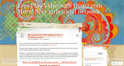 Desktop Screenshot of dum2com.wordpress.com