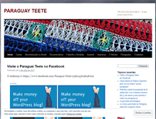 Tablet Screenshot of paraguaiteete.wordpress.com