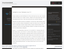 Tablet Screenshot of linuxnewslatest.wordpress.com
