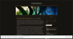 Desktop Screenshot of ffrufffruf.wordpress.com