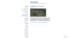 Desktop Screenshot of coslogia.wordpress.com