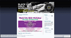 Desktop Screenshot of blacklilyorg.wordpress.com