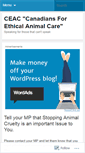 Mobile Screenshot of cfeac.wordpress.com