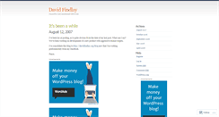Desktop Screenshot of davidfindlay.wordpress.com
