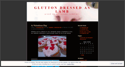 Desktop Screenshot of gluttondressedaslamb.wordpress.com