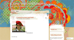 Desktop Screenshot of curveyourenthusiasm.wordpress.com