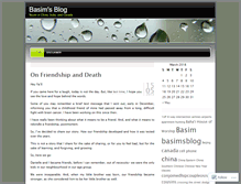 Tablet Screenshot of basimsblog.wordpress.com