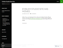 Tablet Screenshot of emblemstudio.wordpress.com