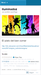 Mobile Screenshot of iluminadoz.wordpress.com