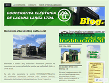 Tablet Screenshot of lagunalargacoop.wordpress.com