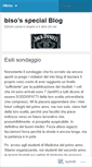 Mobile Screenshot of damianobisogni.wordpress.com