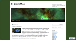 Desktop Screenshot of degroenemaan.wordpress.com