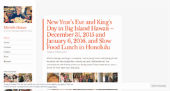 Desktop Screenshot of michelehaines.wordpress.com
