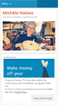 Mobile Screenshot of michelehaines.wordpress.com