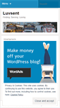 Mobile Screenshot of luvsent.wordpress.com