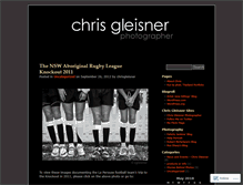 Tablet Screenshot of chrisgleisner.wordpress.com