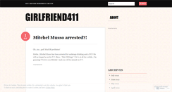 Desktop Screenshot of girlfriend411.wordpress.com