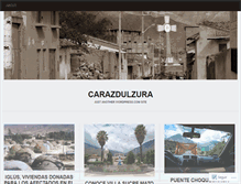 Tablet Screenshot of carazdulzura.wordpress.com