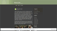 Desktop Screenshot of blurberry.wordpress.com