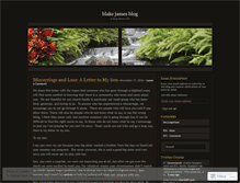 Tablet Screenshot of blakejames33.wordpress.com