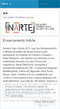 Mobile Screenshot of encontrosinarte.wordpress.com