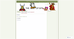 Desktop Screenshot of cpbestsite.wordpress.com