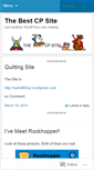 Mobile Screenshot of cpbestsite.wordpress.com