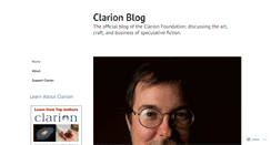 Desktop Screenshot of clarionfoundation.wordpress.com