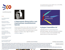 Tablet Screenshot of ecoinformazioni.wordpress.com