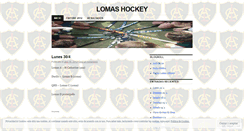 Desktop Screenshot of lomashockey.wordpress.com