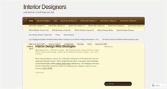 Desktop Screenshot of designsuccessu.wordpress.com