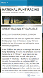 Mobile Screenshot of nationalpuntracing.wordpress.com