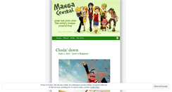 Desktop Screenshot of mangacentral.wordpress.com