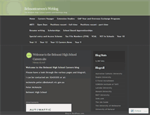 Tablet Screenshot of belmontcareers.wordpress.com