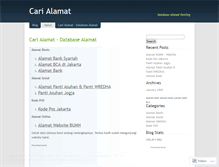 Tablet Screenshot of carialamat.wordpress.com