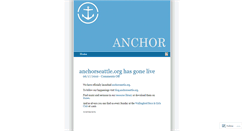 Desktop Screenshot of anchorchurch.wordpress.com