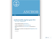 Tablet Screenshot of anchorchurch.wordpress.com