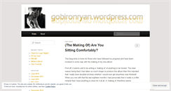 Desktop Screenshot of gobironryan.wordpress.com