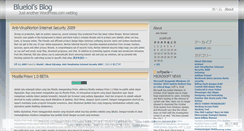 Desktop Screenshot of bluelol.wordpress.com