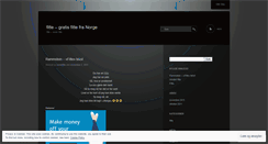 Desktop Screenshot of norskfitte.wordpress.com