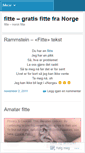 Mobile Screenshot of norskfitte.wordpress.com