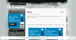 Desktop Screenshot of openmindmke.wordpress.com