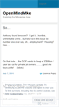 Mobile Screenshot of openmindmke.wordpress.com