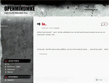 Tablet Screenshot of openmindmke.wordpress.com